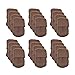 Price comparison product image Meta-U- Knitting Wool Furniture Socks - Chair Leg Cover-Floor Protector-Reduce Noise and Scratches- Wearable and Washable- For Table|Chair|Dresser|Closet- 24 Pcs (coffee)