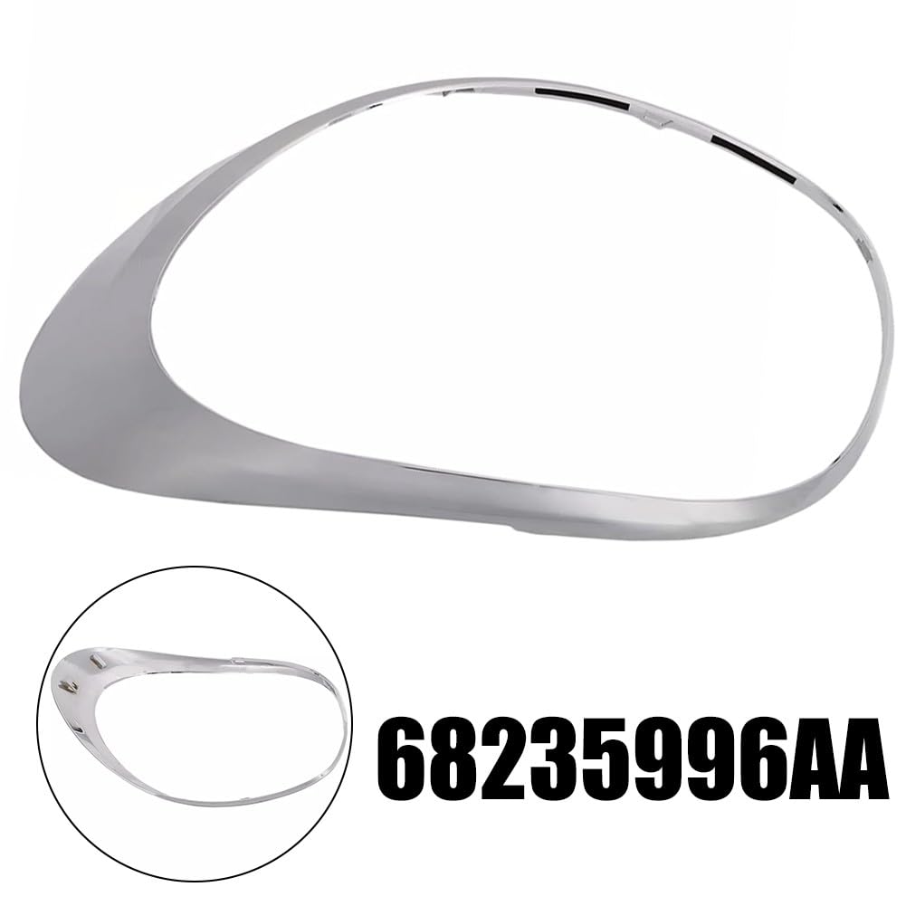 Anello di rivestimento per fanale posteriore per Fiat 500L lato destro, adatto per modelli 2014 2020, numero OEM 68235996AA 77366441 di ricambio