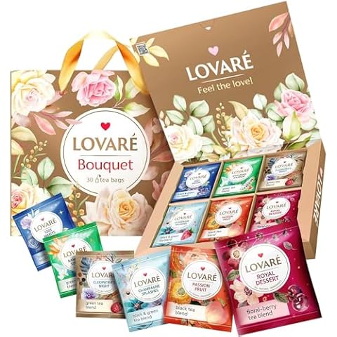 LOVARE Tea Bags Variety Pack Cover
