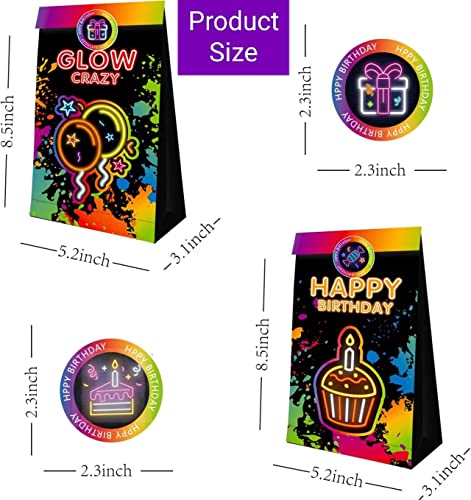 24 Pcs Glow Party Bags