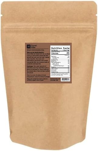 Miniatura 2 de Plumas de cacao crudo de Ecuador - 100% puras, crudas y totalmente naturales. Sin OMG, sin gluten, veganas, 5 libras