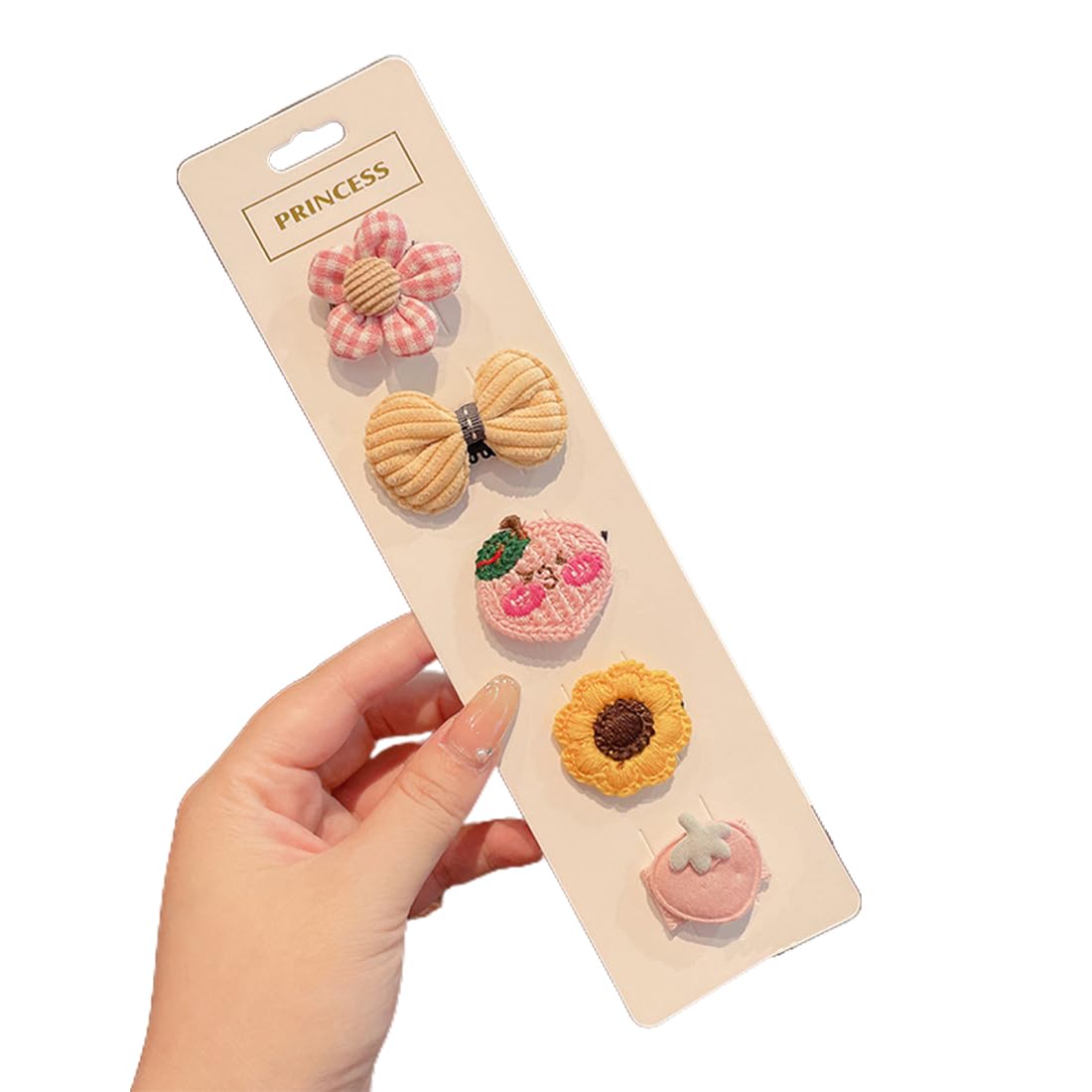 15 Stück Baby Haarspangen Set - Sanfte Spangen Für Feines Kinderhaar