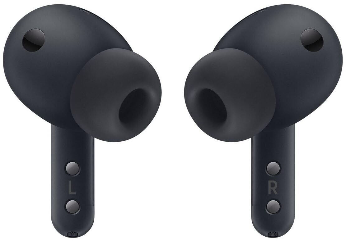 Samsung Galaxy Buds4 Pro, cuffie wireless Hi-Fi Bluetooth, altoparlante a 2 vie, cancellazione del rumore adattiva, auricolari in-ear, audio 360, agente AI con controllo vocale, nero