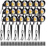 ZUCKEO 10W Low Voltage Landscape Lights Outdoor Landscape Lighting, 12V 24V Waterproof LED Spotlight