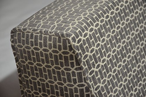 Wedge Bolster Cover (Gateway Chenille Grey) #TOP5