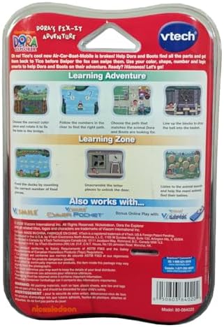V-tech V.smile Smartridge Cartridge - Dora's Fix-it Adventure - 1