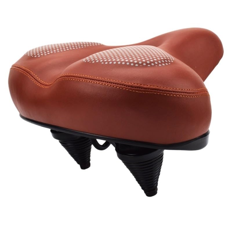 Selle VTT confort en silicone avec amortisseur à ressort robuste