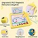 Kidsfun Magnetisches Bohnen Zeichenbrett, Magnetisches Zeichenbrett 2 Stark Magnetisch Stiften und Bunten Perlen, Montessori Spielzeug, Reise Spielzeug, Geburtstagsgeschenke für 3 4 5 6 Jahre Kinder
