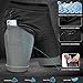 RDX Men’s Running Shorts, 2 in 1 Athletic Breathable Short Compression Liner, 2 Zipper and 2 Phone Pockets, Lightweight Black