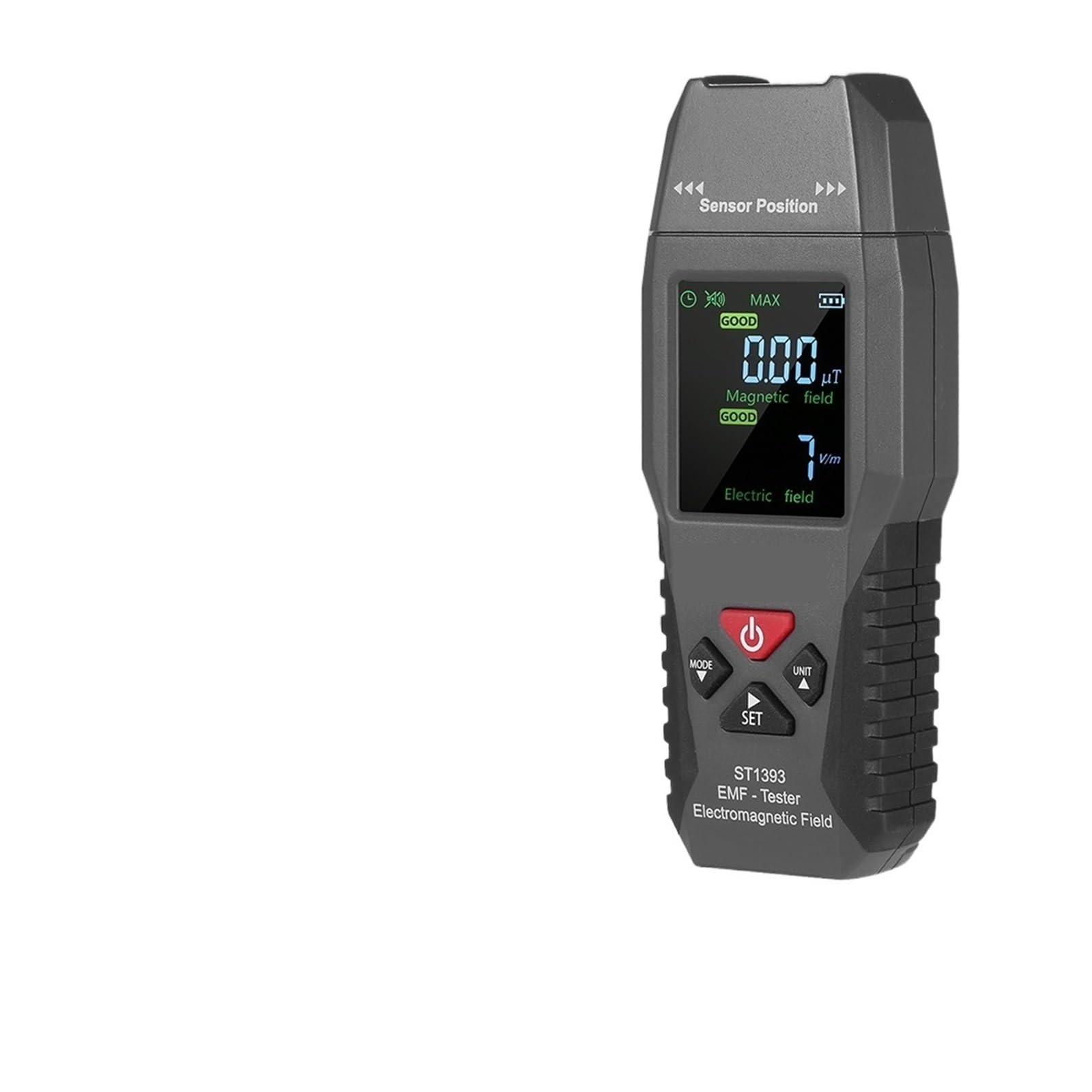 ST1393 cyfrowy miernik EMF LCD pole elektromagnetyczne detektor EMF ręczny Tester promieniowania pola elektromagnetycznego Do biura