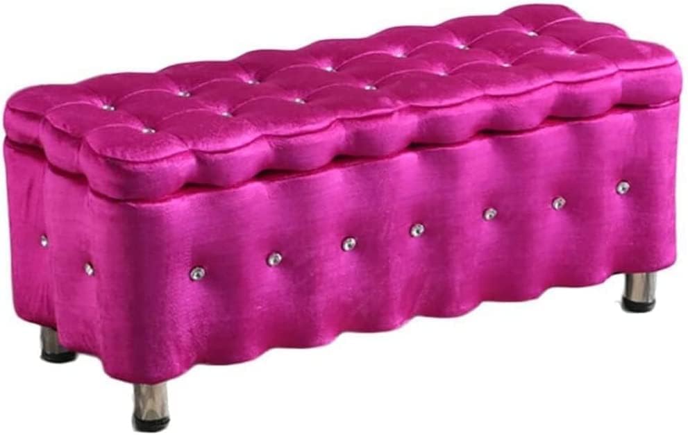 Repose-pieds ottoman haut de gamme table basse carrée touffetée structure métal