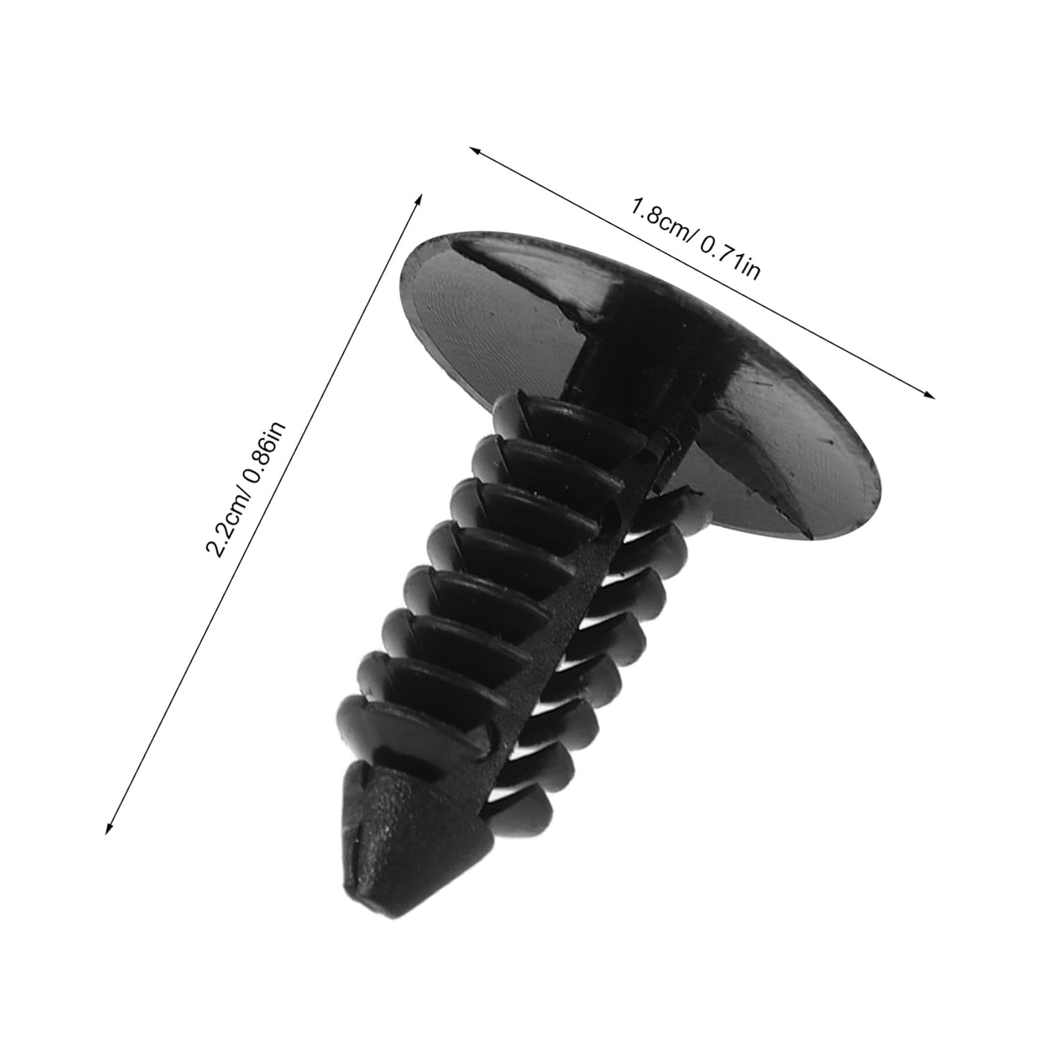 50pcs Plastic Push in Rivets for Patio Chairs and Garden Furniture