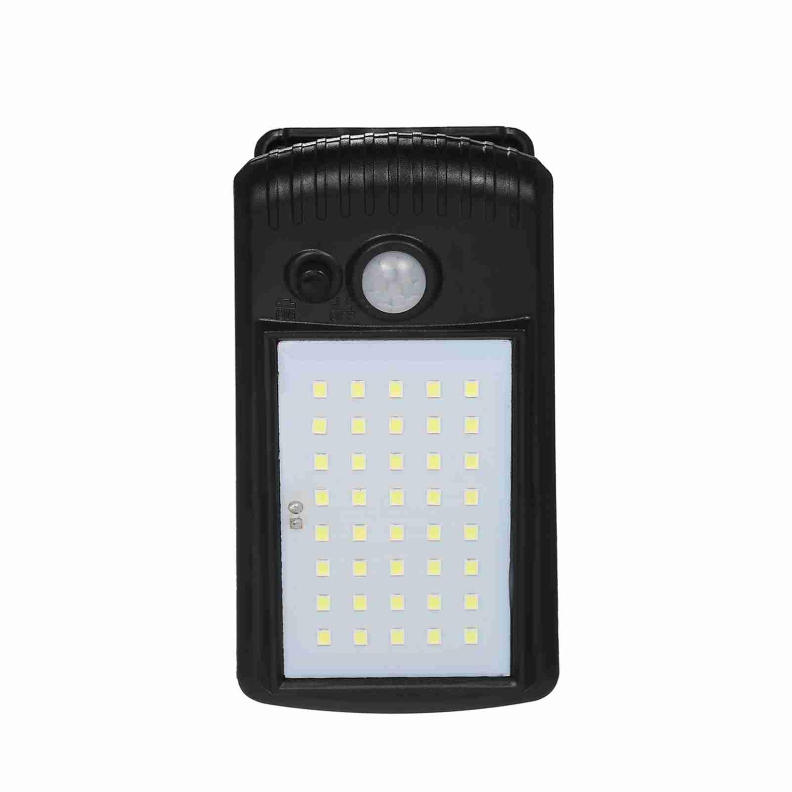 Beleuchten Sie Ihre Natur mit 4pcs Clamp/Holder auf Solarbewegungssensor Lichter IP65 mit 2 Lichtmodi und 40 LEDs (4PCS)