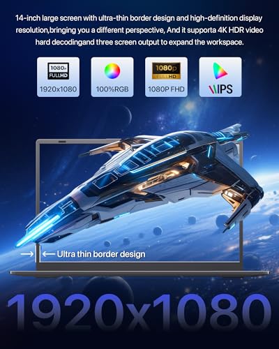 Laptop RNRUO NCS215Y Pentium Gold 32GB 512GB 14" FHD miniatura 6