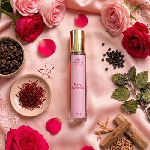 Image of Floral Serenity Eau De Parfum 15ML | Luxury Fragrance With Rich Floral Notes For Women | Long-Lasting | Luxury Gift For Her | Perfect for Brunch, Coffee, & Evening Dates