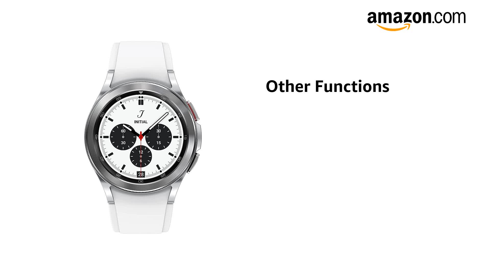 Amazon.com: Samsung Galaxy Watch 4 Classic 42mm Smartwatch with