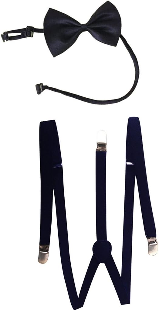 YueLian Child Bow-tie and Suspender Set