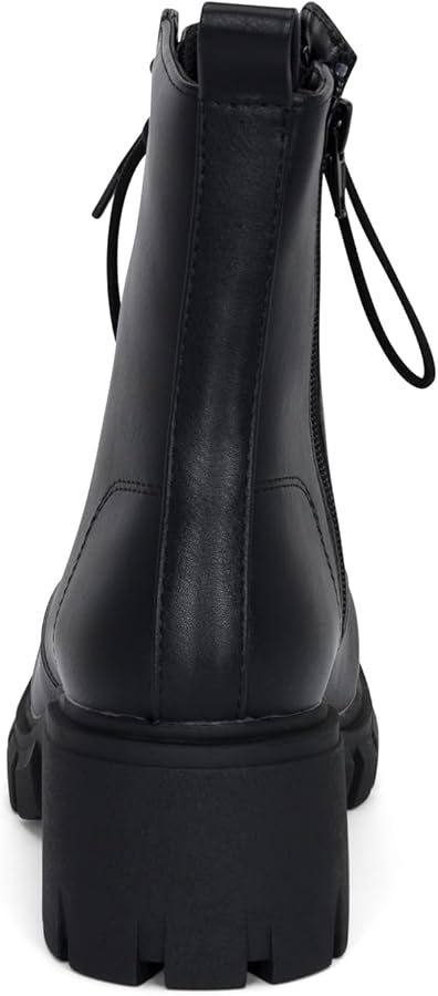 Amazon.com | STYLISH S TAMMY ~ Women's Lace-up Chuncky Lug Sole