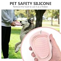 sonluk 3 Pack Collapsible Dog Bowls,2 Pet Bowls with 1 Pet Poop Bag Dispenser Set,Portable Silicone Travel Dog Bowls for Walking,Hiking,Camping,Outdoor Travel(Pink&Green) — image 3