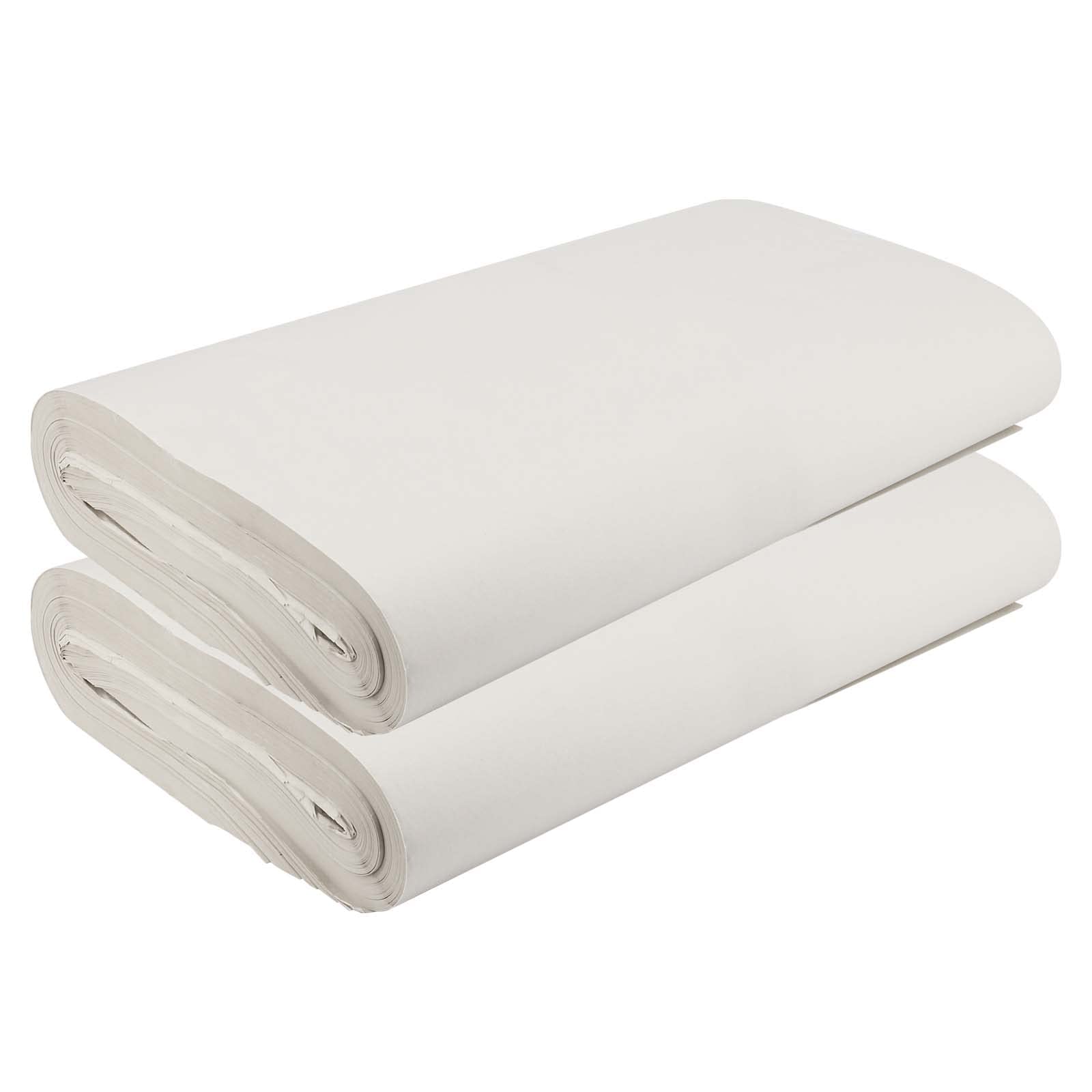 MUKLEI Lot de 400 feuilles de papier d'emballage pour cartons de déménagement, feuilles vierges non imprimées pour emballage, expédition ou projets de bricolage 43,2 x 68,8 cm