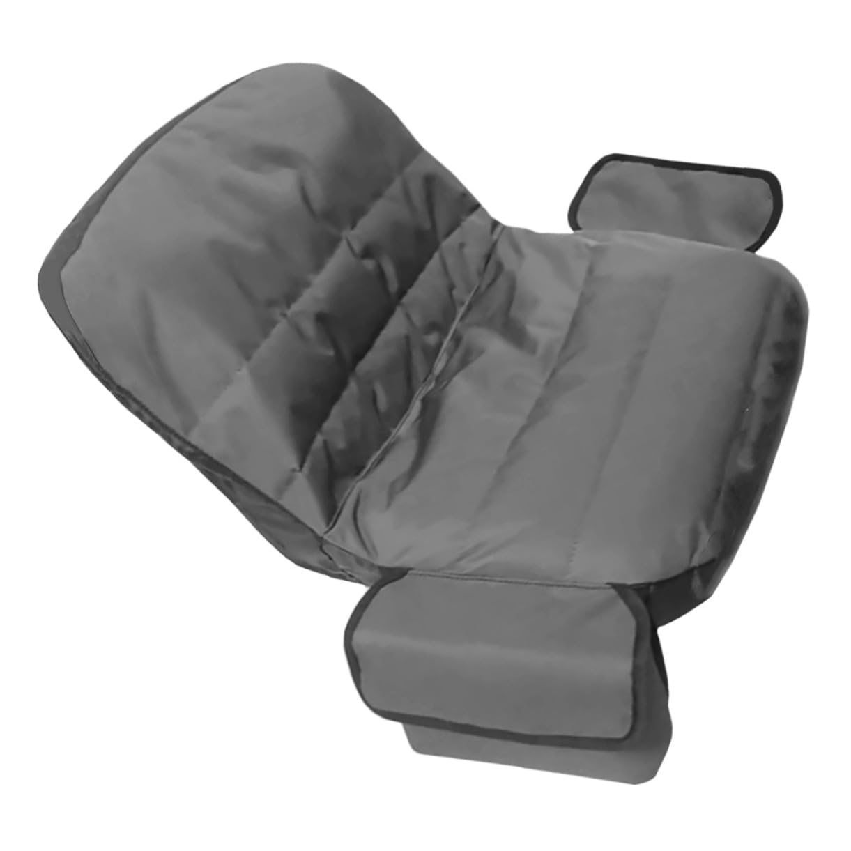 SUPVOX Funda para Asiento de Tractor Cortacésped con Bolsa Lateral Cubierta Protectora y Fácil de Instalar para Cortacéspedes sin Brazos Accesorios para Tractor de Césped Color Gris