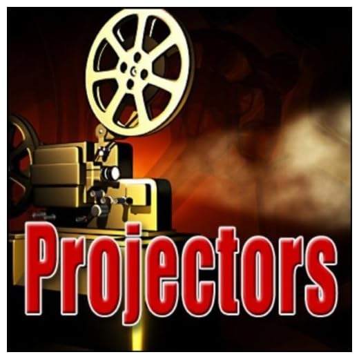 Projector, Film - Small Vintage Keystone 8mm Film Projector, Circa 1960: Start, Play, Stop, Projectors