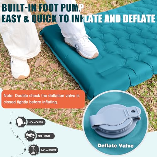 Inflatable-Camping-Sleeping-Pad-with-Pillow-Extra-Thickness-4-Inch-Sleeping-Mat-with-Built-in-Pump-Compact-Ultralight-Camping-Air-Mattress-for-Backpacking-Hiking-Tent-Traveling