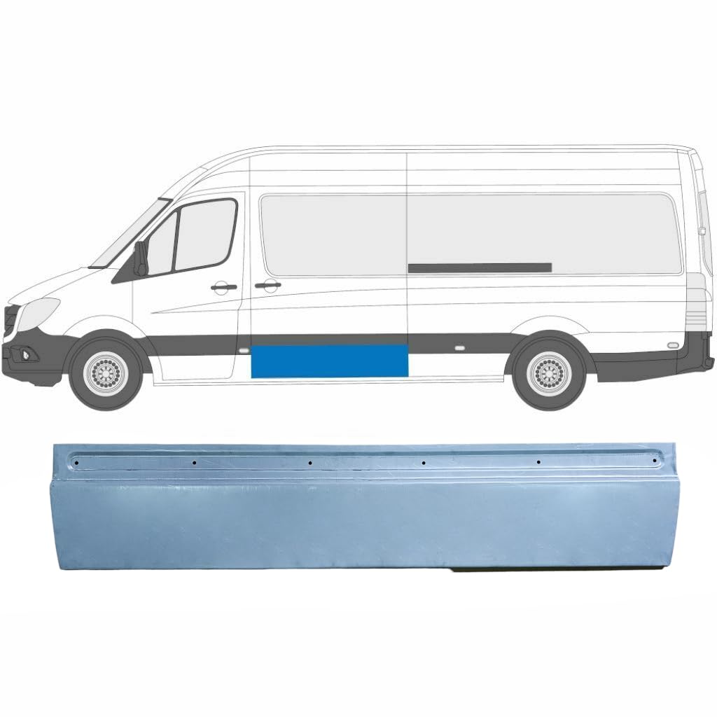 Reparaturblech Schiebetür für Mercedes Sprinter 2006-2018 / Links = Rechts