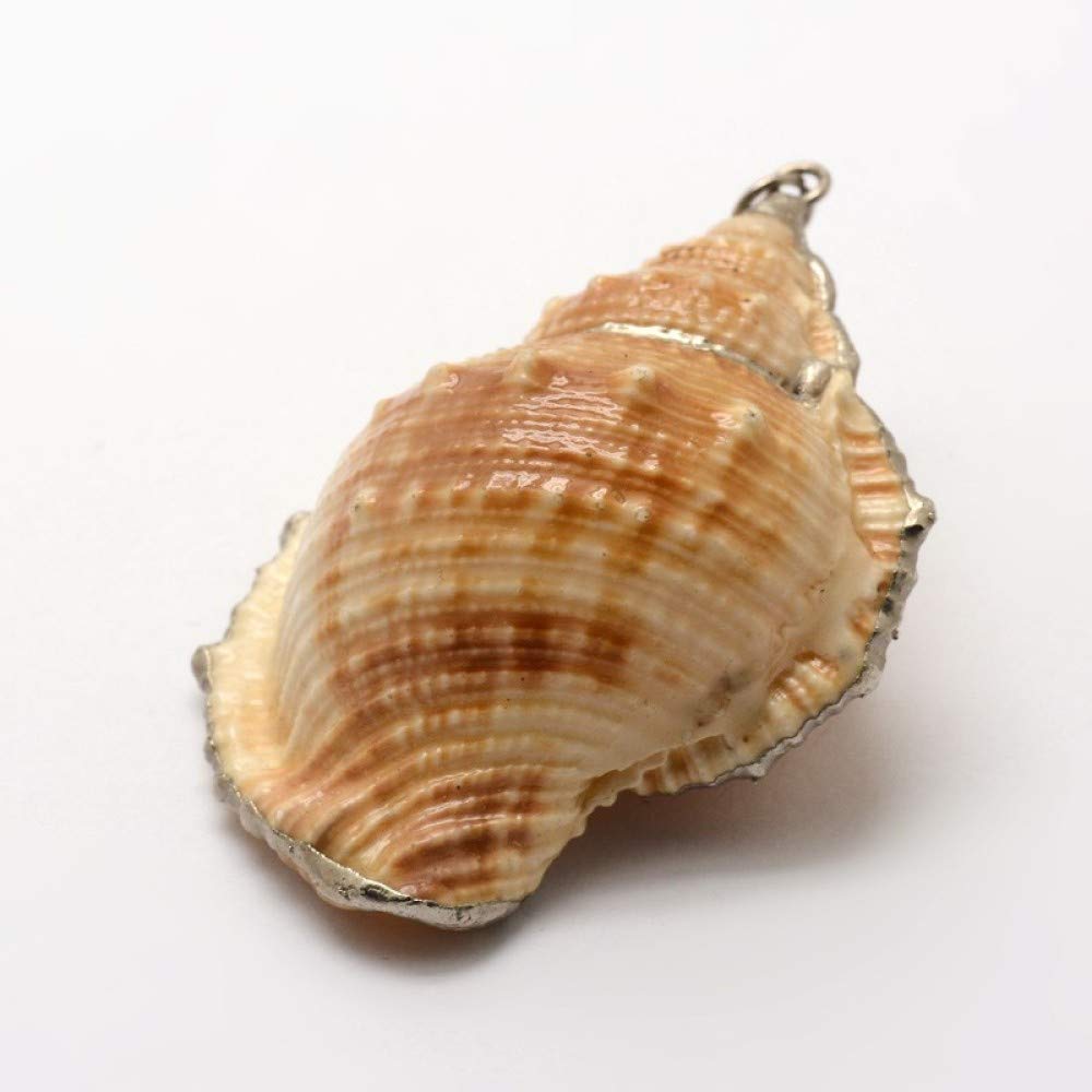 Zawieszki z muszli morskiej, wiszące zawieszki do samodzielnego wykonania biżuterii, naszyjnik, bransoletka, kolczyk do kostki
