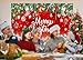 Alltten 8x6ft Merry Christmas Backdrop Christmas Backdrops for Wall Background De Navidad Xmas Party Decoration F105