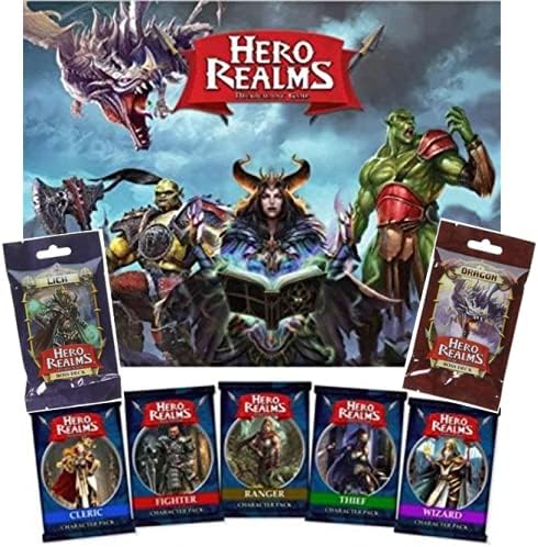 Hero Realms Big Bundle - Base Game with 5 Character Packs