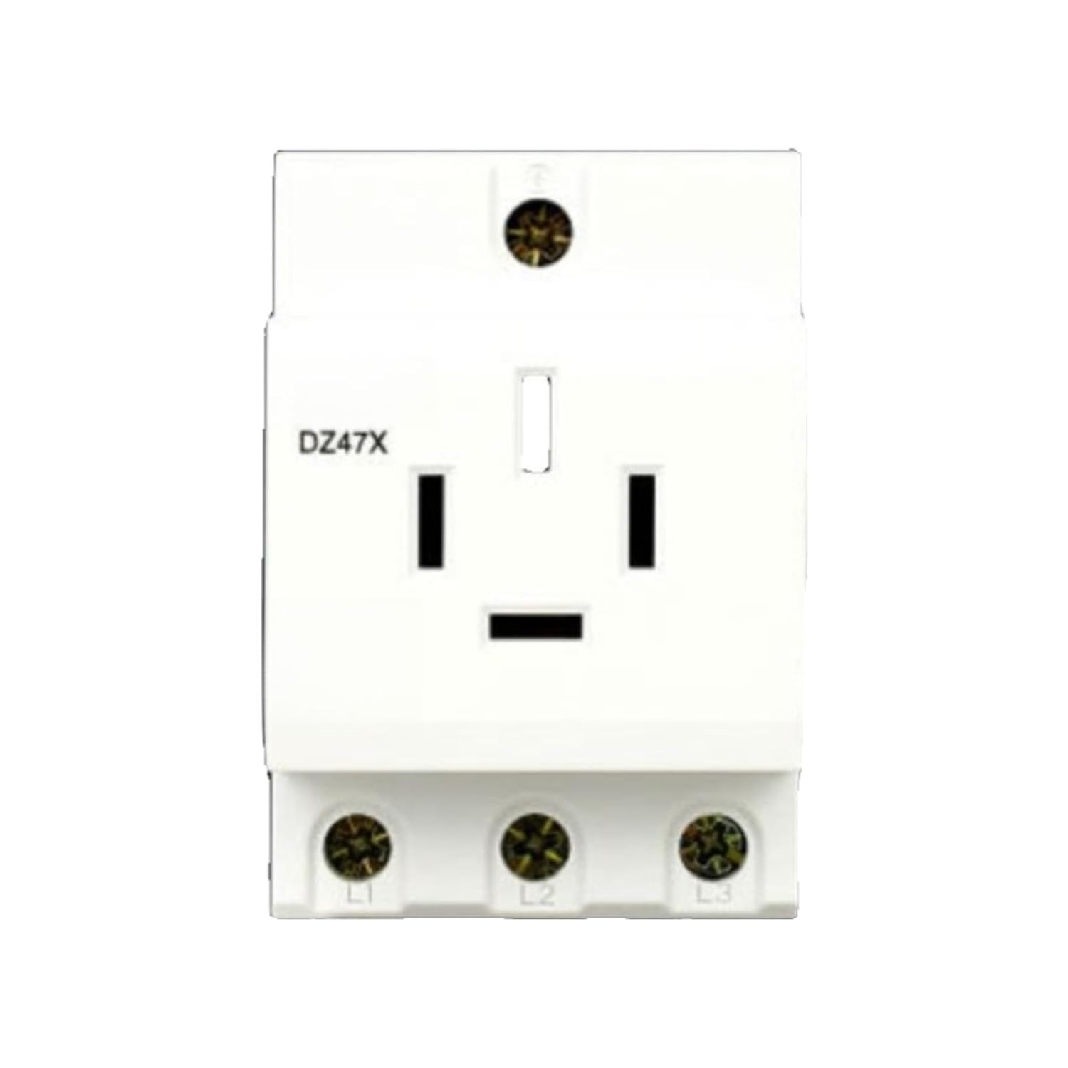 Modular Socket DZ47X Strong Power Distribution Box 3/4/5 Industrial Two, Three and Five Hole Guide Rail ac30(CD98-TZ25 25A 4P)