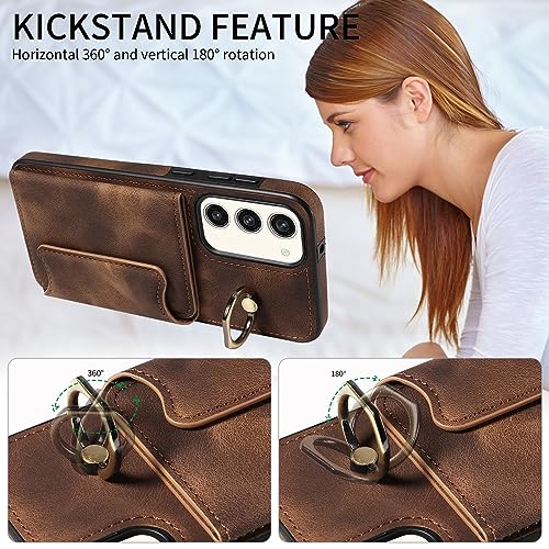 Housse cuir Samsung S23 Plus idéale pour vos déplacements et vidéos - 6