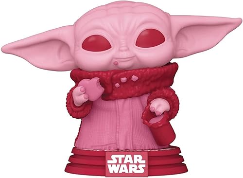 Miniatura 6 de POP Star Wars: San Valentín - Grogu con galleta [Baby Yoda] Figura de vinilo The Child Funko (paquete con funda protectora de caja compatible),