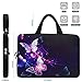 Mibbxea 11,6-12 Zoll Laptop-Tasche Sleeve Hülle,Computer Chromebook Ultrabook Tragetasche,Neopren-Reiseta... Netbook-Aktentasche mit Griff für Dell HP Lenovo ASUS Acer (Schmetterlinge)