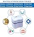 Fresh’n Brite Denture Cleaning Paste Bundle with Dentu-Care Denture Cleaning Cup Case with Lid Basket