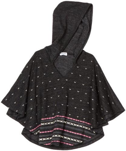 Poncho Fairisle Splendid Littles haut de gamme pour fille en maille