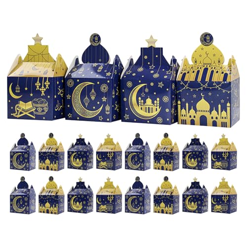 VINTORKY 20 Eid Mubarak LfBobO: }_p[eB[{bNX - `R[gObfB{bNX - XN̋LOiP[X a Eid Mubarak xr[V[p[eB[ p