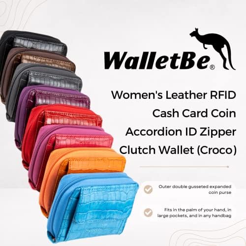 accordion cash wallet