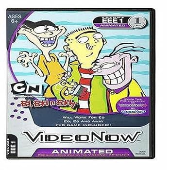 Toy Hasbro Videonow Personal Video Disc: Ed, EDD n Eddy - Will Work for Ed & Ed, Ed, and Away Book