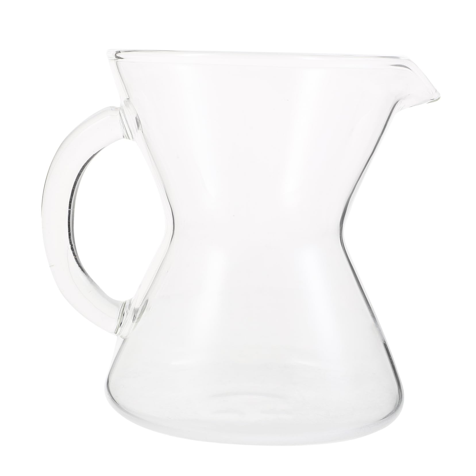 CIYODO Coffee Pot Heat Resistant Pitcher for Coffee Juice Milk Scalding Design with Easy Pour Spout Stylish Coffee Server for Home Kitchen