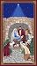 Premium Cotton Christmas Fabric - Blank Quilting Silent Night 8540P-77: Nativity Scene Panel