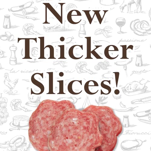 Fiorucci Charcuterie Genoa Salami, Family Size, Nitrite & Antibiotic Free, Uncured, 1 Pound, Pack Of 1 #TOP3