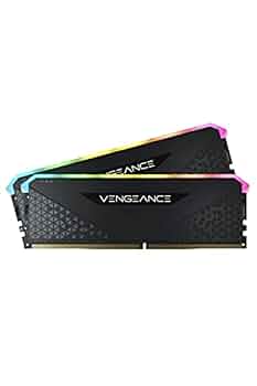 メモリ Corsair CMG64GX4M2E3200C16 64GB VENGEANCE® RGB RS 64GB (2 x 32GB) DDR4 DRAM 3200MHz C16