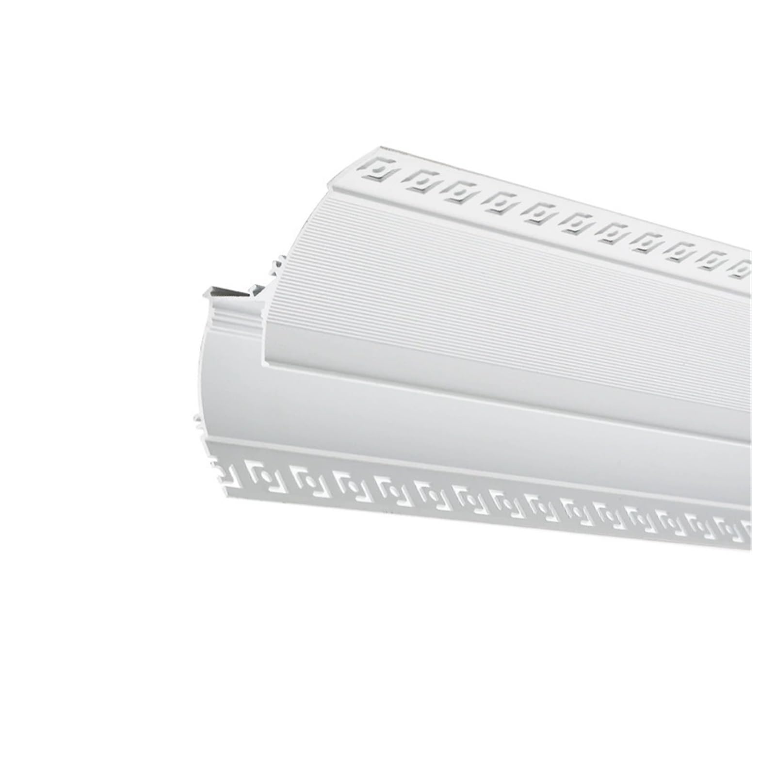 LED-K für indirekte Beleuchtung nach oben/unten, Kronenformprofil für Wand und Decke (20 m)