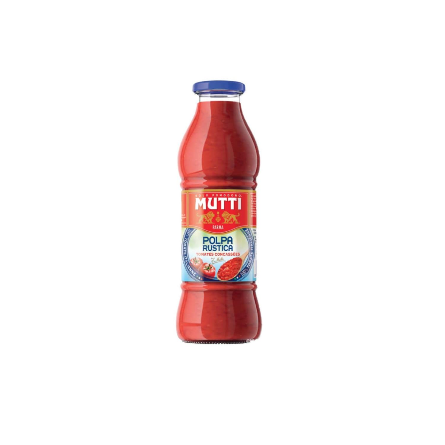 Tomates pelados triturados MUTTI – Pack de 3 tarros de 700 g