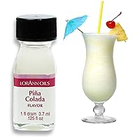 Vista 2 de LorAnn Pina Colada SS Flavor, 1 botella de dram (0.0125 fl oz - 0.1 fl oz - 1 cucharadita)