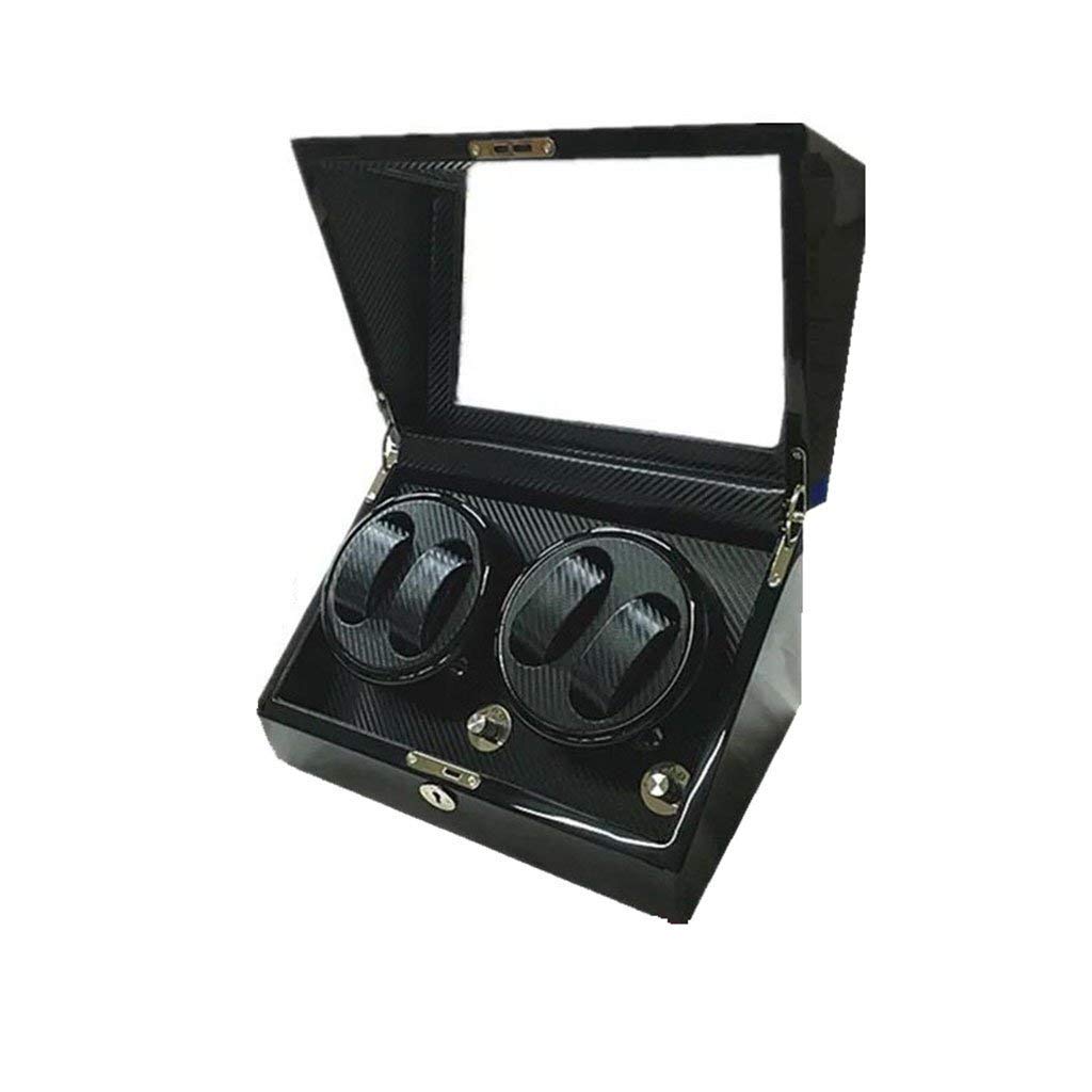 FENOKD Watch Winders Watch Winder Boxes 4+0 Motor Electric Rotation Ekkometer Automatic Mechanical Watch Winder Watch Winder Watch Box