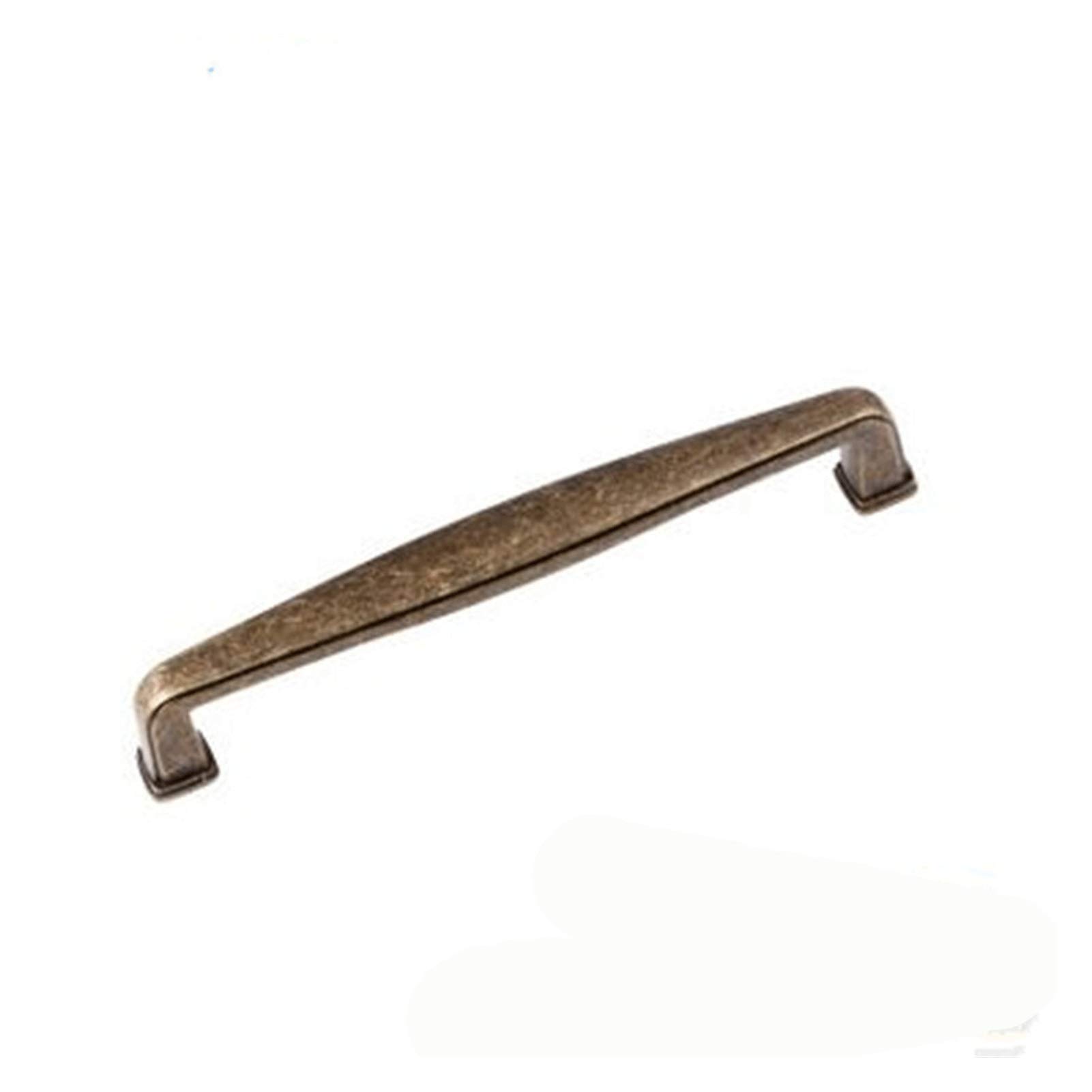 STNYANXD Antique Cabinet Drawer Handles 5Pcs Kitchen Door Handles Antique Copper Drawer Pulls Knobs(128mm Antique Brass)