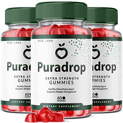 rize labs - Puradrop Keto ACV Gummies for Advanced Weight Loss with Apple Cider Vinegar Supplement Helps in Reducing Belly Fat for Extra Strength (180 Gummies)